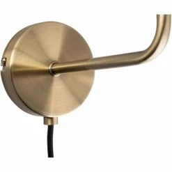 Leitmotiv Appliques Murales Et Spots Applique Murale En Métal Bonnet Doré Antique -Éclairage Soldes 2024 applique murale en metal bonnet dore antique 3