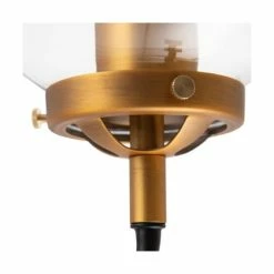 Ixia Appliques Murales Et Spots Applique Murale En Métal Doré Et Noir Globe En Verre H32,5cm -Éclairage Soldes 2024 applique murale en metal dore et noir globe en verre h32 5cm 2