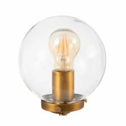 Ixia Appliques Murales Et Spots Applique Murale En Métal Doré Et Noir Globe En Verre H32,5cm -Éclairage Soldes 2024 applique murale en metal dore et noir globe en verre h32 5cm 4