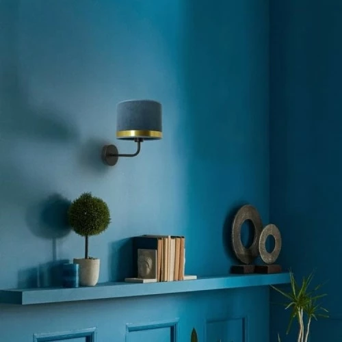 Metropolight Appliques Murales Et Spots Applique Murale Velours Ø26cm 4 Metropolight Appliques Murales Et Spots Applique Murale Velours Ø26cm – Image 2