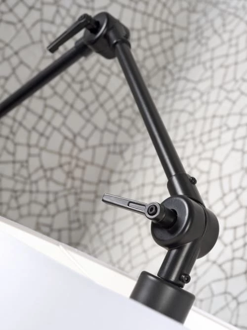 It's About Romi Appliques Murales Et Spots Applique Noire 2 Bras Et Abat-jour Blanc L80cm 7 It's About Romi Appliques Murales Et Spots Applique Noire 2 Bras Et Abat-jour Blanc L80cm – Image 5