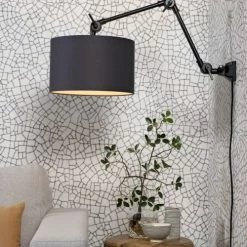 It's About Romi Appliques Murales Et Spots Applique Noire 2 Bras Et Abat-jour Noir L80cm 9 It's About Romi Appliques Murales Et Spots Applique Noire 2 Bras Et Abat-jour Noir L80cm -Éclairage Soldes 2024 applique noire 2 bras et abat jour noir l80cm 1