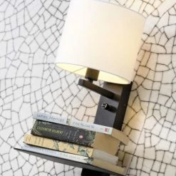 It's About Romi Appliques Murales Et Spots Applique Noire Avec Tablette Et Abat-jour H42cm 10 It's About Romi Appliques Murales Et Spots Applique Noire Avec Tablette Et Abat-jour H42cm -Éclairage Soldes 2024 applique noire avec tablette et abat jour h42cm 10