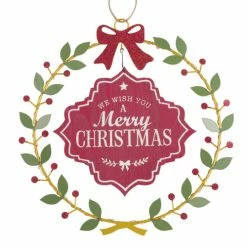 Maisons Du Monde Décorations Lumineuses De Noël Couronne De Noël Lumineuse En Métal D29