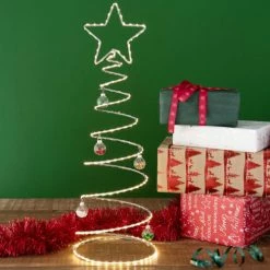 Maisons Du Monde Sapins De Noël Déco De Noël Sapin Spirale Lumineux En Métal -Éclairage Soldes 2024 deco de noel sapin spirale lumineux en metal 1000 16 30 196502 2