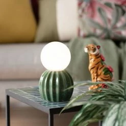 Maisons Du Monde Guirlandes Et Décorations Lumineuses Déco Lumineuse Cactus En Céramique Verte -Éclairage Soldes 2024 deco lumineuse cactus en ceramique verte 1000 2 16 227156 3
