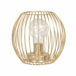 Maisons Du Monde Guirlandes Et Décorations Lumineuses Déco Lumineuse En Métal Doré