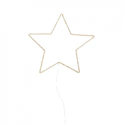 Maisons Du Monde Déco Lumineuses Enfant Déco Lumineuse étoile En Métal Doré