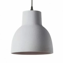 Lussiol Lighting Suspensions En Béton Blanc D. 0 Cm