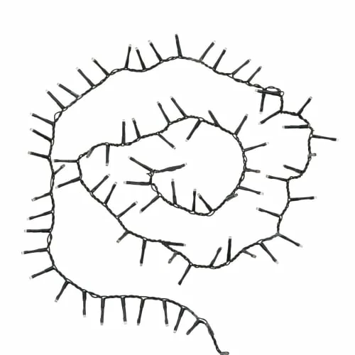 Maisons Du Monde Guirlandes Et Cimiers Guirlande De Noël Lumineuse Blanche 500 LEDS 11M 3 Maisons Du Monde Guirlandes Et Cimiers Guirlande De Noël Lumineuse Blanche 500 LEDS 11M