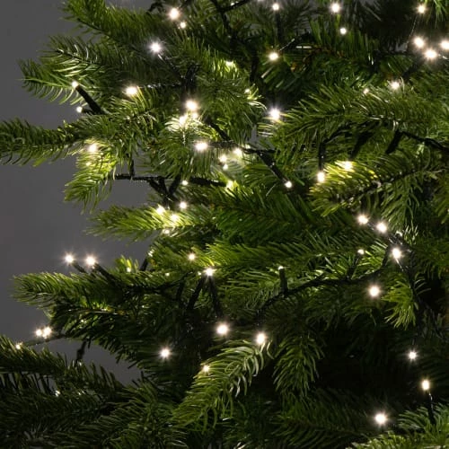 Maisons Du Monde Guirlandes Et Cimiers Guirlande De Noël Lumineuse Blanche 500 LEDS 11M 5 Maisons Du Monde Guirlandes Et Cimiers Guirlande De Noël Lumineuse Blanche 500 LEDS 11M – Image 3