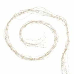 Maisons Du Monde Guirlandes Et Cimiers Guirlande De Noël Lumineuse Rideau Blanc 672 LEDS L210