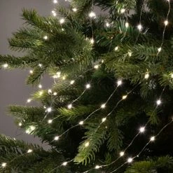 Maisons Du Monde Guirlandes Et Cimiers Guirlande De Noël Lumineuse Rideau Blanc 672 LEDS L210 -Éclairage Soldes 2024 guirlande de noel lumineuse rideau blanc 672 leds l210 1000 12 18 196736 3