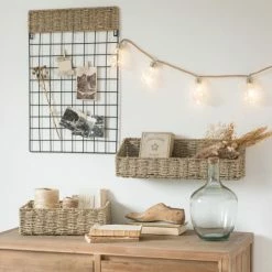 Maisons Du Monde Guirlandes Et Décorations Lumineuses Guirlande Lumineuse 10 LED Ampoules Et Corde L190 -Éclairage Soldes 2024 guirlande lumineuse 10 led ampoules et corde l190 1000 13 38 205407 2