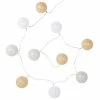 Maisons Du Monde Guirlandes Et Décorations Lumineuses Guirlande Lumineuse 10 LED Boules Multicolores L180 -Éclairage Soldes 2024 guirlande lumineuse 10 led boules multicolores l180 1000 9 29 179937 1