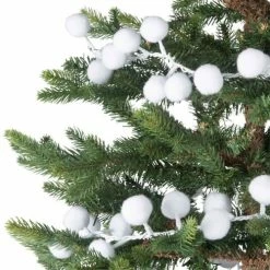 Maisons Du Monde Guirlandes Et Cimiers Guirlande Lumineuse Boules Blanches 128 LED L600 -Éclairage Soldes 2024 guirlande lumineuse boules blanches 128 led l600 1000 11 17 182795 1