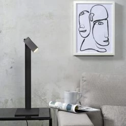 It's About Romi Lampes à Poser Lampa De Table Noire H48cm -Éclairage Soldes 2024 lampa de table noire h48cm 3