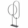 Maisons Du Monde Lampadaires Lampadaire 2 Cerclages En Metal Noir Mat H169