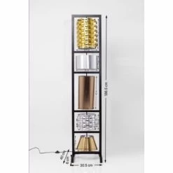 Kare Design Lampadaires Lampadaire 5 Abat-jours En Acier H180 -Éclairage Soldes 2024 lampadaire 5 abat jours en acier h180 3