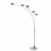 Maisons Du Monde Lampadaires Lampadaire 5 Branches En Métal Chromé H198 -Éclairage Soldes 2024 lampadaire 5 branches en metal chrome h198 1000 10 6 110952 1