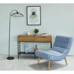 ATHM DESIGN Lampadaires Lampadaire Abat Jour Et Pied Métal Noir -Éclairage Soldes 2024 lampadaire abat jour et pied metal noir 12