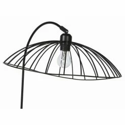 ATHM DESIGN Lampadaires Lampadaire Abat Jour Et Pied Métal Noir -Éclairage Soldes 2024 lampadaire abat jour et pied metal noir 13