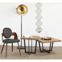 Éclairage Soldes 2024 -Éclairage Soldes 2024 lampadaire abat jour et pied metal noir 17