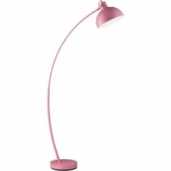 ATHM DESIGN Lampadaires Lampadaire Abat Jour Et Pied Métal Bleu -Éclairage Soldes 2024 lampadaire abat jour et pied metal rose