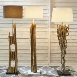 Maisons Du Monde Lampadaires Lampadaire Avec Abat-jour En Coton Ivoire H169 -Éclairage Soldes 2024 lampadaire avec abat jour en coton ivoire h169 1000 11 21 122037 11