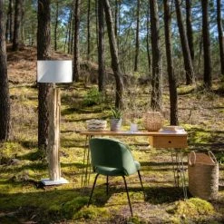 Maisons Du Monde Lampadaires Lampadaire Avec Abat-jour En Coton Ivoire H169 -Éclairage Soldes 2024 lampadaire avec abat jour en coton ivoire h169 1000 11 21 122037 13