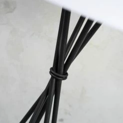 It's About Romi Lampadaires Lampadaire Avec Pieds Noirs Et Abat-jour Noir H175cm -Éclairage Soldes 2024 lampadaire avec pieds noirs et abat jour noir h175cm 2