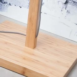 Good & Mojo Lampadaires Lampadaire Bambou Et Lin Naturel Beige H176cm -Éclairage Soldes 2024 lampadaire bambou et lin naturel beige h176cm 3