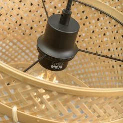 Good & Mojo Lampadaires Lampadaire Bambou Noir H176cm -Éclairage Soldes 2024 lampadaire bambou noir h176cm 1