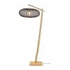 Good & Mojo Lampadaires Lampadaire Bambou Noir H176cm -Éclairage Soldes 2024 lampadaire bambou noir h176cm 12
