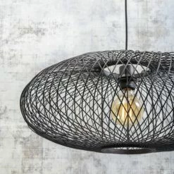 Good & Mojo Lampadaires Lampadaire Bambou Noir H176cm -Éclairage Soldes 2024 lampadaire bambou noir h176cm 13