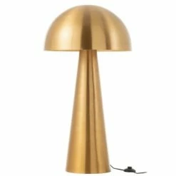 Meubles & Design Lampadaires Lampadaire Champignon En Métal Doré -Éclairage Soldes 2024 lampadaire champignon en metal dore 2