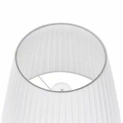 Beliani Lampes à Poser Lampadaire Cuivré Et Blanc En Métal -Éclairage Soldes 2024 lampadaire cuivre et blanc en metal 2