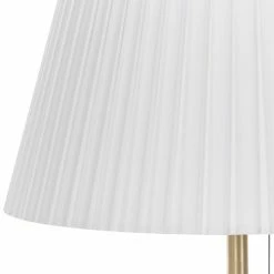 Beliani Lampes à Poser Lampadaire Cuivré Et Blanc En Métal -Éclairage Soldes 2024 lampadaire cuivre et blanc en metal 3