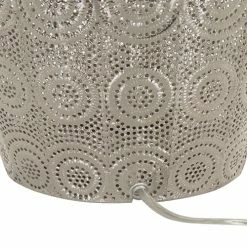 Beliani Lampadaires Lampadaire Design En Nickel -Éclairage Soldes 2024 lampadaire design en nickel 4