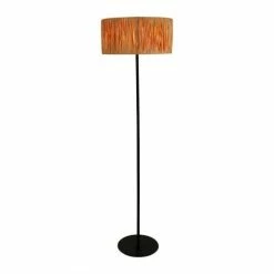 Decoratie Lampadaires Lampadaire Droit Métal Ambre Abat-jour Raphia H140cm 7 Decoratie Lampadaires Lampadaire Droit Métal Ambre Abat-jour Raphia H140cm -Éclairage Soldes 2024 lampadaire droit metal ambre abat jour raphia h140cm 2