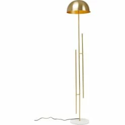 Kare Design Lampadaires Lampadaire En Acier Doré H158 -Éclairage Soldes 2024 lampadaire en acier dore h158 3