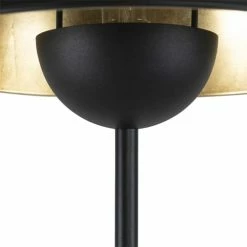 QAZQA Lampadaires Lampadaire En Acier Noir -Éclairage Soldes 2024 lampadaire en acier noir 13