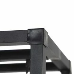 QAZQA Lampadaires Lampadaire En Acier Noir -Éclairage Soldes 2024 lampadaire en acier noir 26