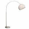 Keria Lampadaires Lampadaire En Bamboo Argente