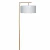 Good & Mojo Lampadaires Lampadaire En Bambou Abat-jour En Lin Gris Clair, H. 174cm -Éclairage Soldes 2024 lampadaire en bambou abat jour en lin gris clair h 174cm