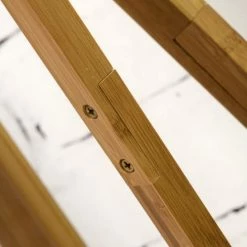 Good & Mojo Lampadaires Lampadaire En Bambou Et Lin Blanc H160cm -Éclairage Soldes 2024 lampadaire en bambou et lin blanc h160cm 2