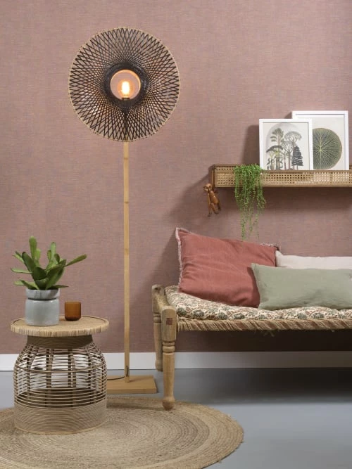 Good & Mojo Lampadaires Lampadaire En Bambou Naturel H180cm 5 Good & Mojo Lampadaires Lampadaire En Bambou Naturel H180cm – Image 3