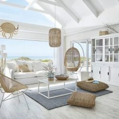 Maisons Du Monde Lampadaires Lampadaire En Bois Flotté Et Abat-jour Blanc H159 -Éclairage Soldes 2024 lampadaire en bois flotte et abat jour blanc h159 1000 12 40 190854 4