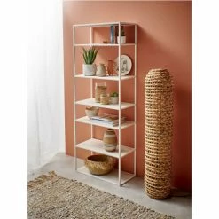 Pomax Lampadaires Lampadaire En Fibre Naturelle H120cm Naturel -Éclairage Soldes 2024 lampadaire en fibre naturelle h120cm naturel 3