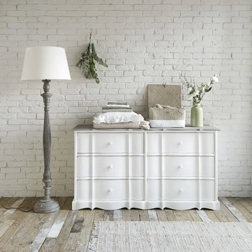 Maisons Du Monde Lampadaires Lampadaire En Manguier Et Abat-jour écru H166 5 Maisons Du Monde Lampadaires Lampadaire En Manguier Et Abat-jour écru H166 – Image 3